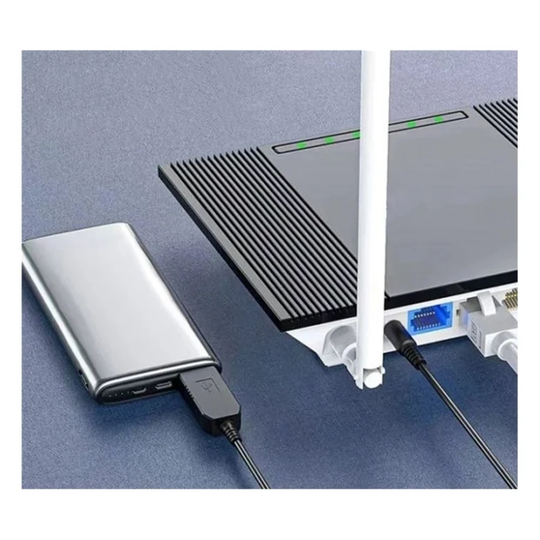 Перехідник живлення для роутера USB to DC 5.5x2.1 12V 0.8m Armorstandart (ARM65663) — фото 5