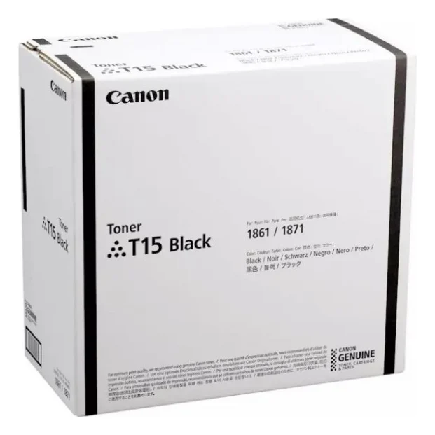 Тонер-картридж Canon T15 Black 42К (5818C001AA)