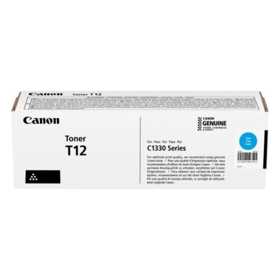Тонер-картридж Canon T12 Cyan (5097C006AA)