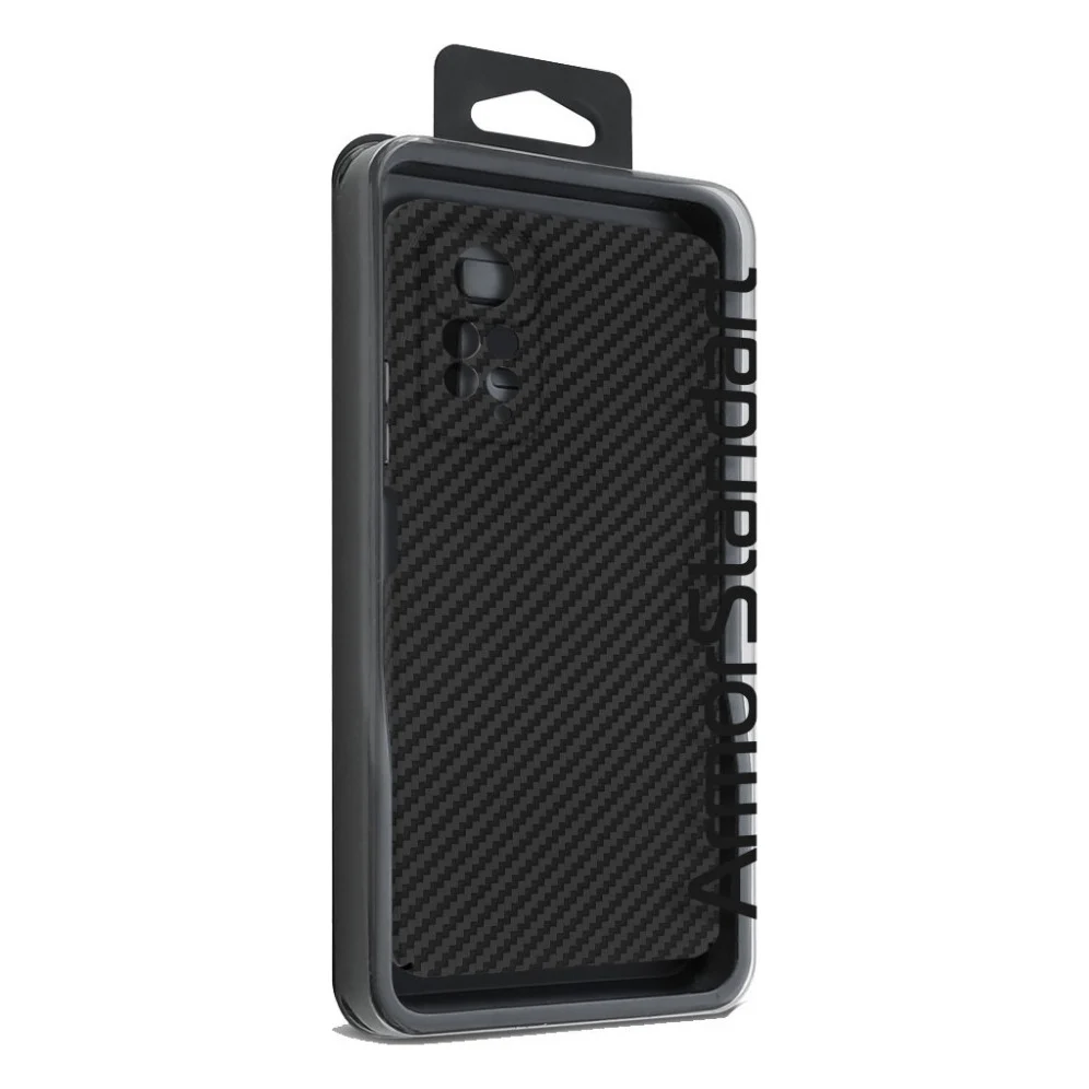 Чохол до мобільного телефона Armorstandart LikeCarbon Xiaomi Redmi Note 12 Pro 4G Black (ARM71945) — фото 3