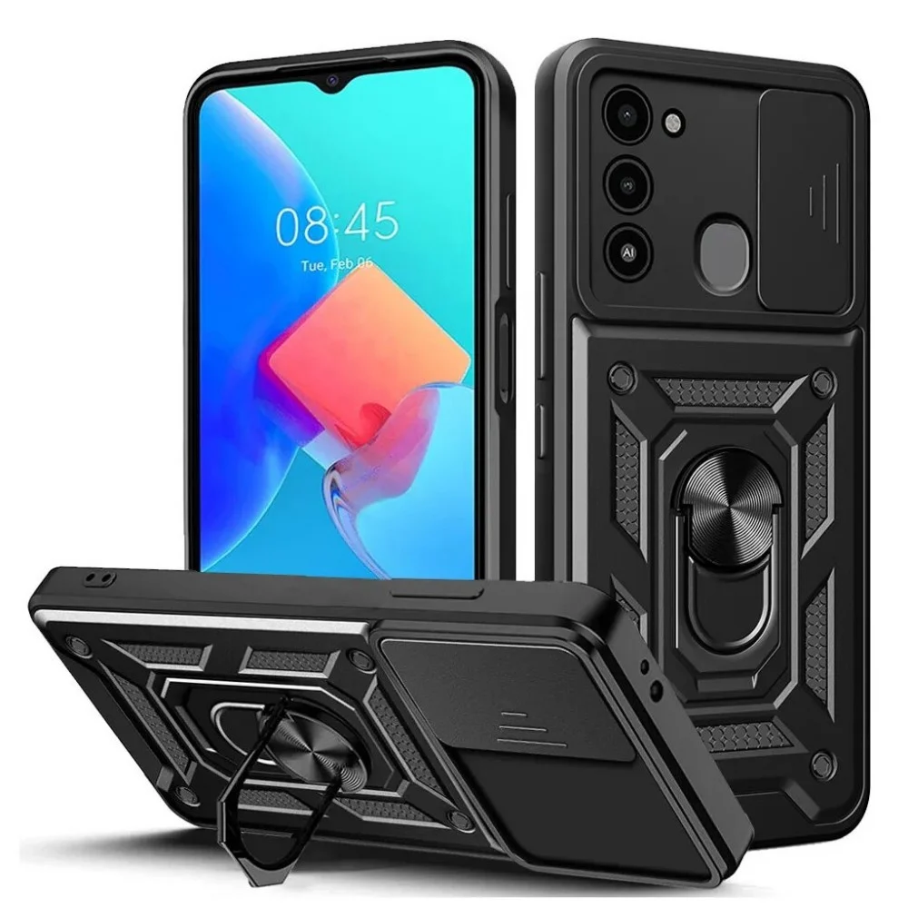 Чохол до мобільного телефона BeCover Military Tecno Spark Go 2022 (KG5m) Black (710447) — фото 2