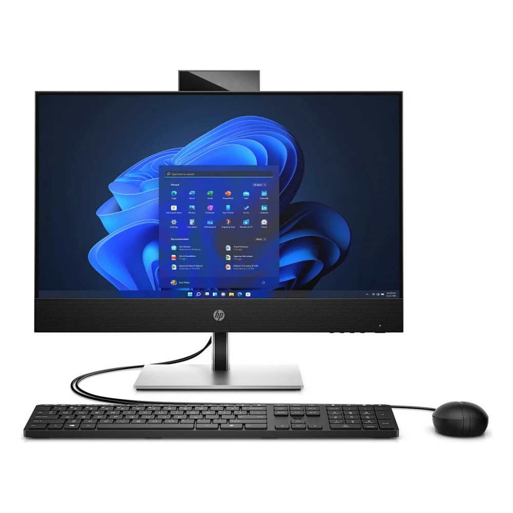 Комп'ютер HP ProOne 440 G9 AiO / i3-13100T, 16, 512, DVD-WR, WiFi, Cam, KM, W11P64 (935Y9EA)