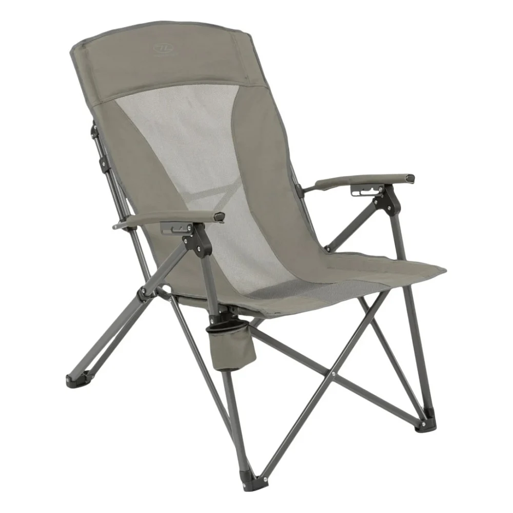 Крісло складане Highlander Balvenie Recliner Chair Charcoal (FUR099-CH) (929857)