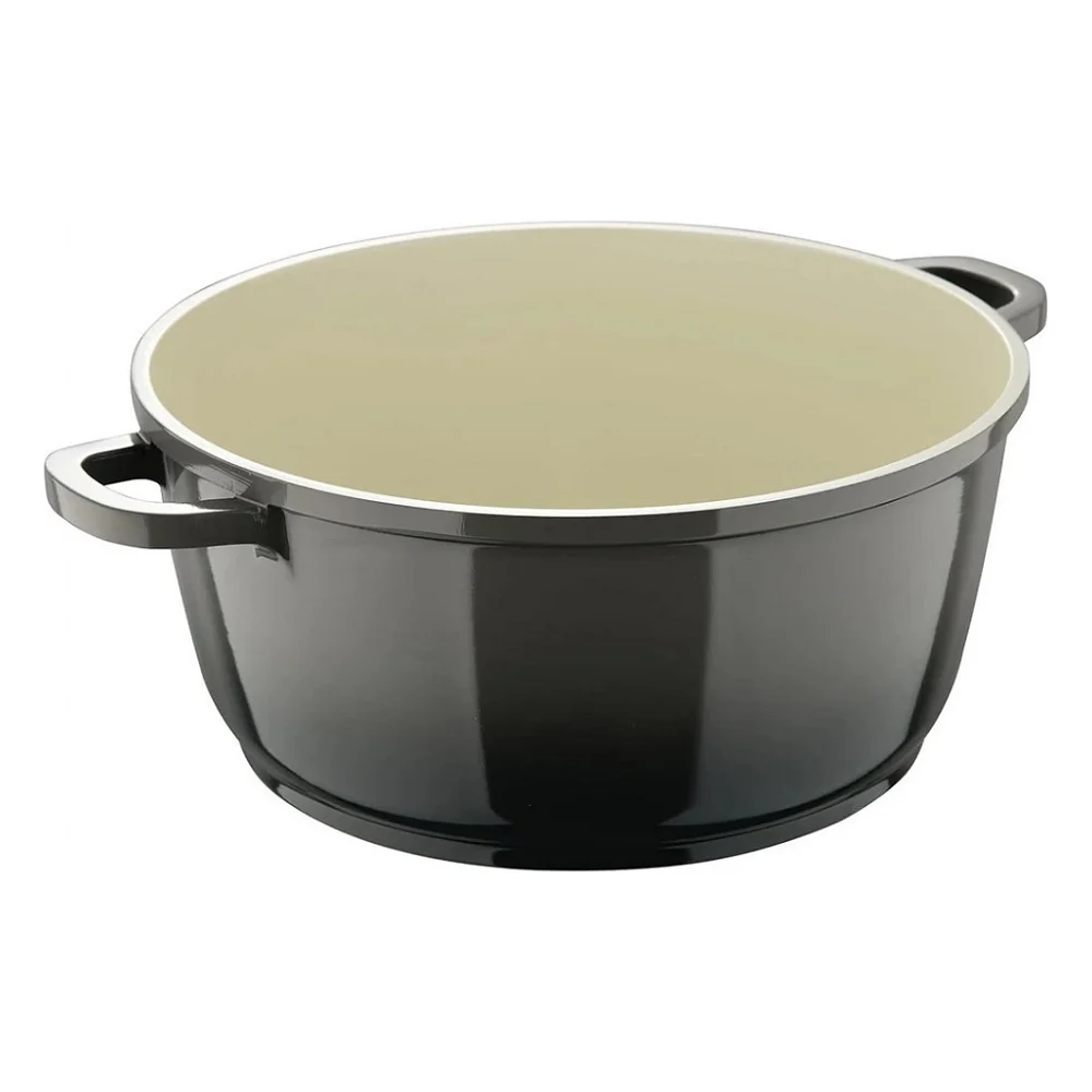 Каструля Bergner Excalibur з кришкою Сіра 4.2 л (BG-36101-GY) — фото 2