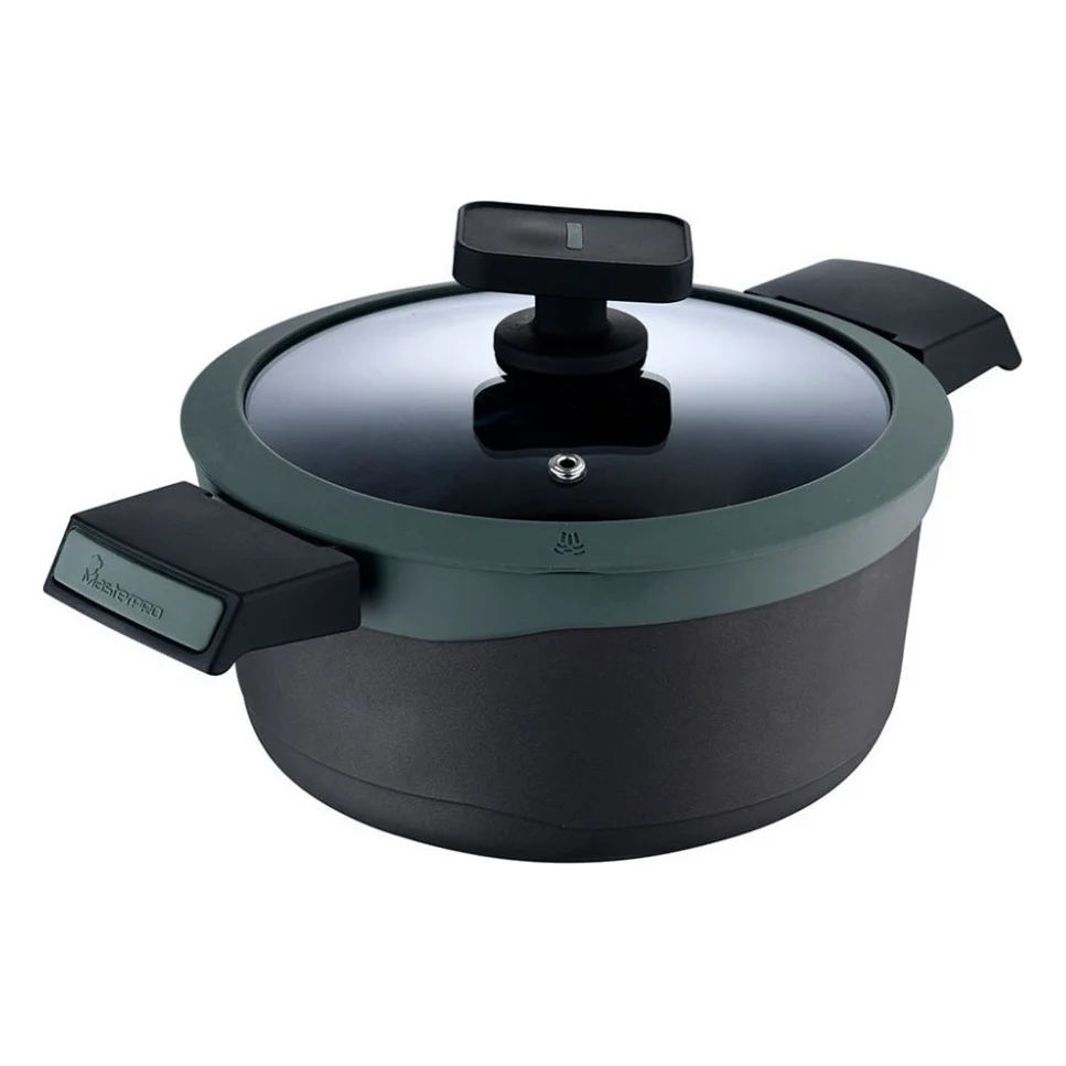 Каструля MasterPro Gastro Reeco з кришкою 4,7 л (BGMP-8107)