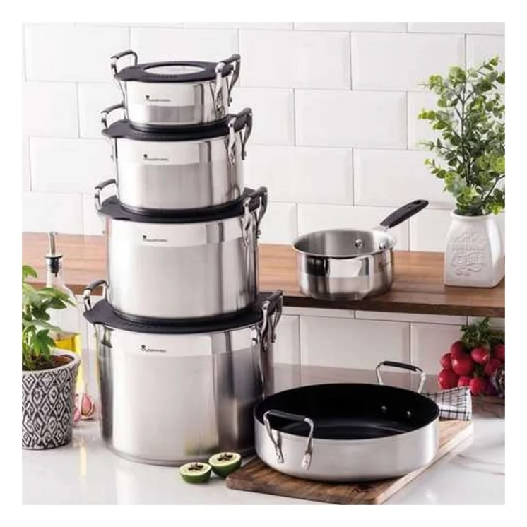 Каструля MasterPro Smart з кришкою 12.9 л (BGEU-3780) — фото 5
