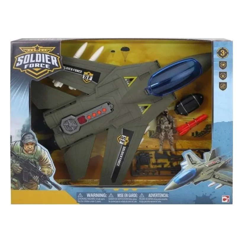 Ігровий набір Chap Mei Солдати Air Hawk Attack Plane (545160)