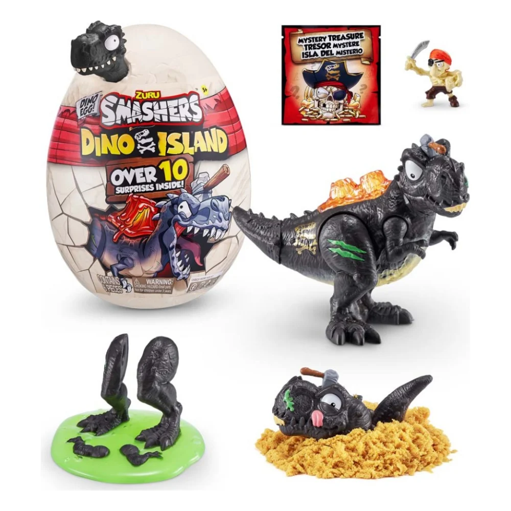 Ігровий набір Smashers Mini Dino Island з аксесуарами-A (Смешерс Міні Діно Айленд) (7486A)