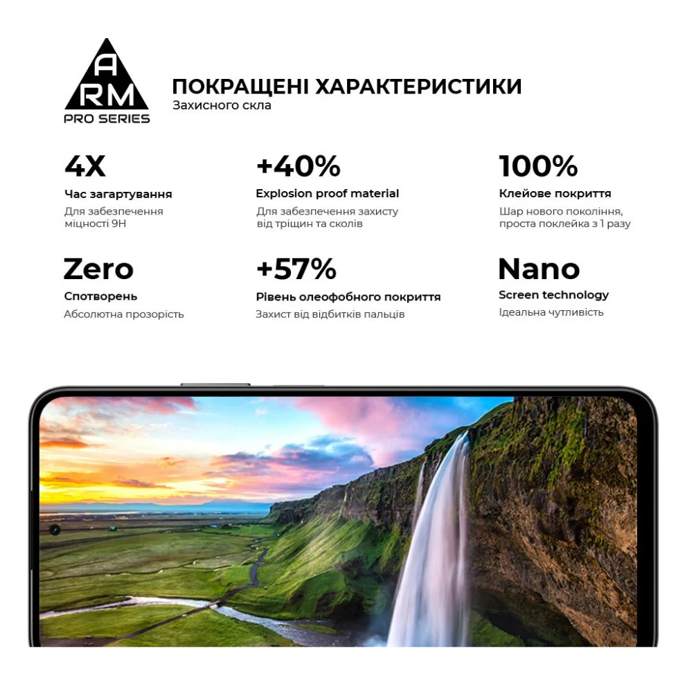 Скло захисне Armorstandart Pro Honor X7b Black (ARM73684) — фото 5