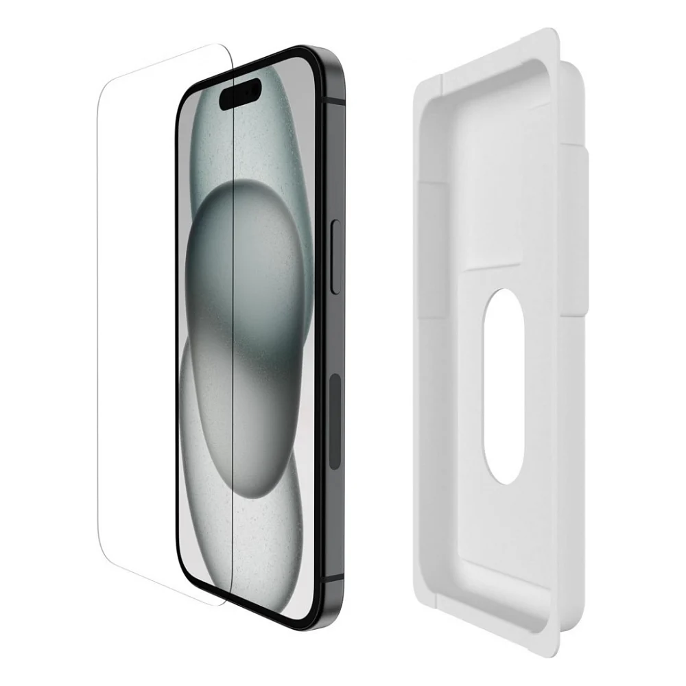 Скло захисне Belkin iPhone 15/14 Pro TemperedGlass (1 Pack) (OVA135ZZ)