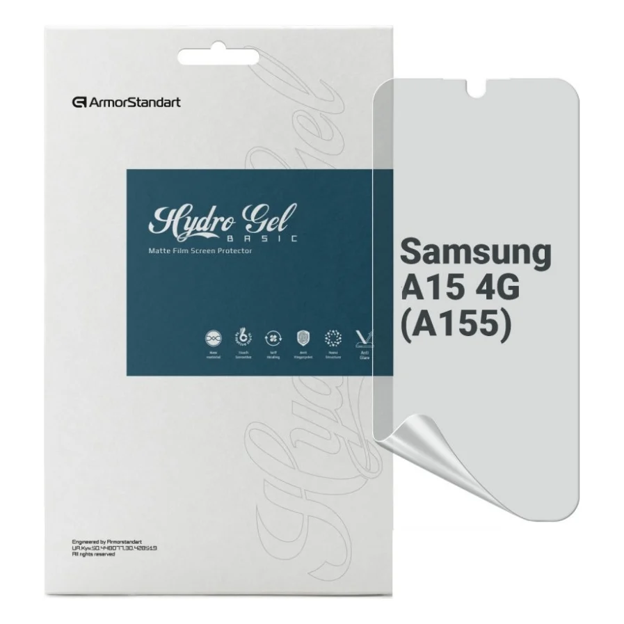 Плівка захисна Armorstandart Matte Samsung A15 4G (A155) (ARM72456)