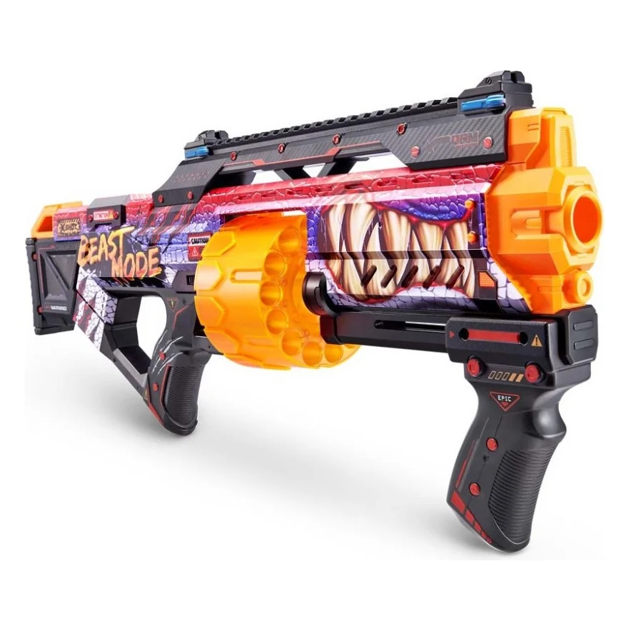 Іграшкова зброя Zuru X-Shot Швидкострільний бластер Skins Last Stand Beast Out (16 патронів) (36518J)
