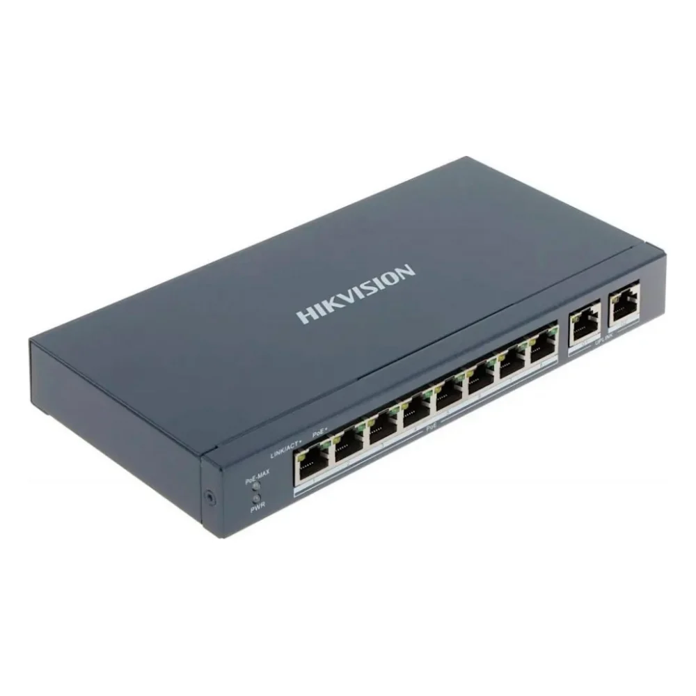 Комутатор мережевий Hikvision DS-3E0310P-E/M