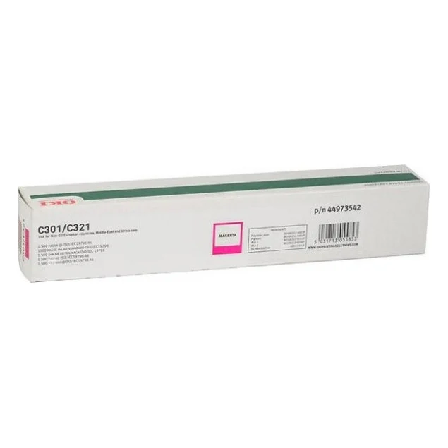 Тонер-картридж OKI C301/C321/MC332/MC342 Magenta 1,5K (44973542)