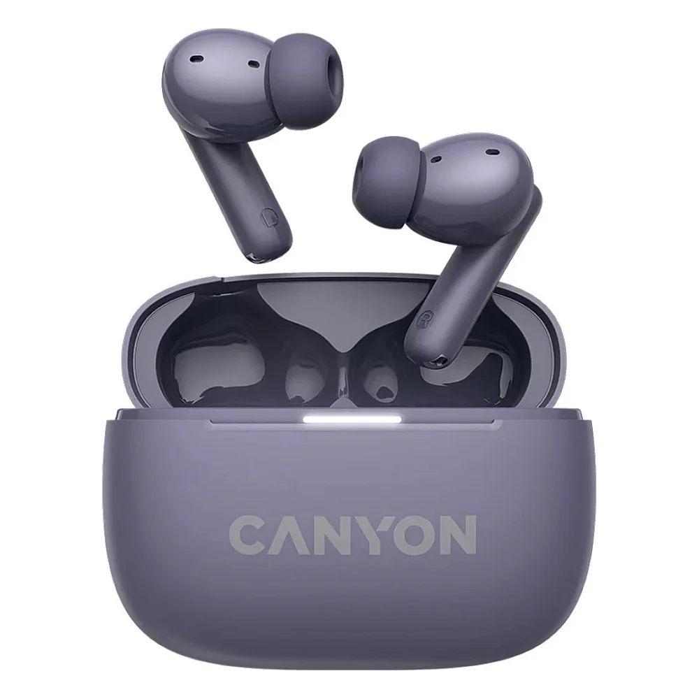 Навушники Canyon TWS-10 OnGo ANC ENC Purple (CNS-TWS10PL)