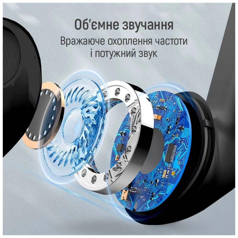 Навушники ColorWay Slim TWS-2 Earbuds Black (CW-TWS2BK) — фото 10