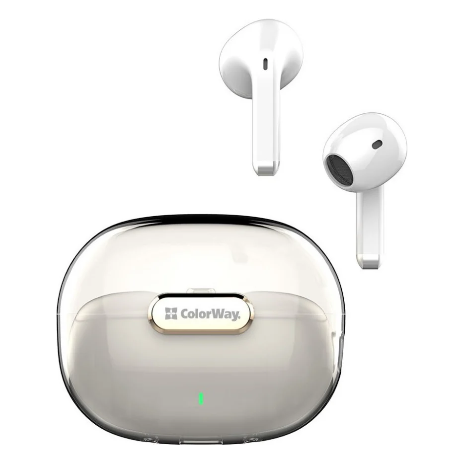 Навушники ColorWay Slim TWS-2 Earbuds White (CW-TWS2WT)