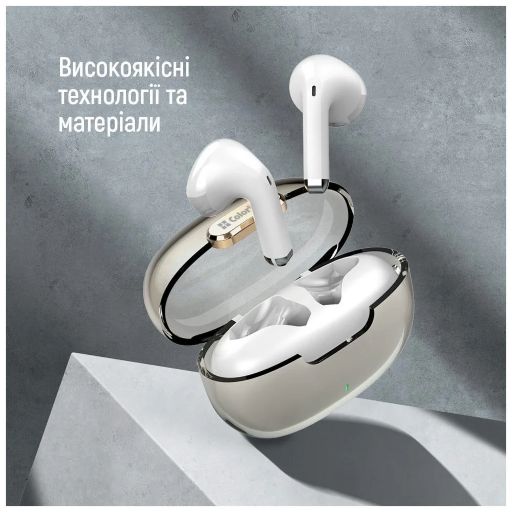 Навушники ColorWay Slim TWS-2 Earbuds White (CW-TWS2WT) — фото 8
