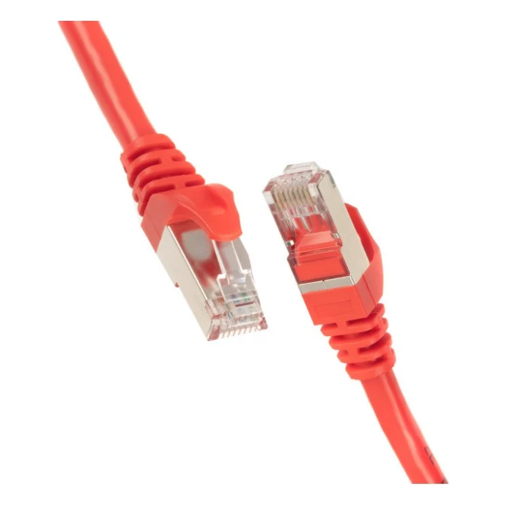Патч-корд 1.50м S/FTP Cat 6 CU PVC 26AWG 7/0.16 red 2E (2E-PC6SFTPCOP-150RD)