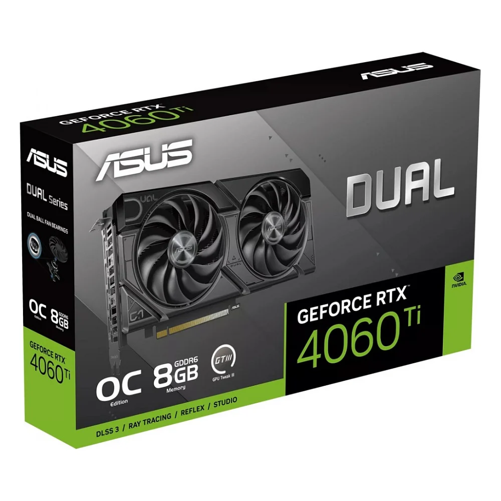 Відеокарта ASUS GeForce RTX 4060 Ti 8192Mb DUAL OC EVO (DUAL-RTX4060TI-O8G-EVO) — фото 12