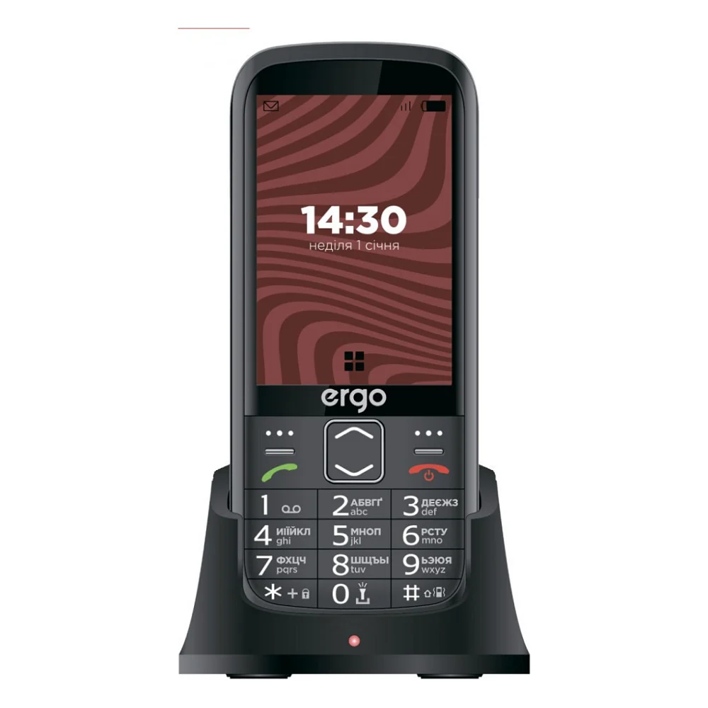 Мобільний телефон Ergo R351 Black — фото 2
