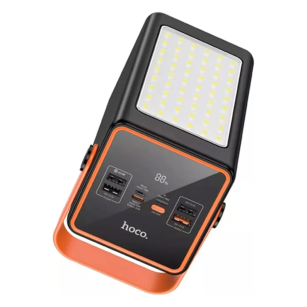 Батарея універсальна Hoco J107 Super 90000mAh 22.5W Black — фото 4
