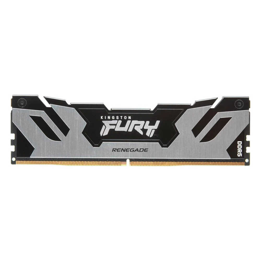 Модуль пам'яті для комп'ютера DDR5 16GB 7200 MHz Renegade Black/Silver Kingston Fury (ex.HyperX) (KF572C38RS-16)