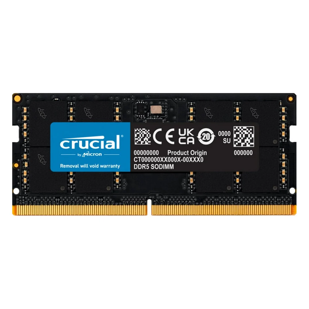 Модуль пам'яті для ноутбука SoDIMM DDR5 24GB 5600 MHz Micron (CT24G56C46S5)
