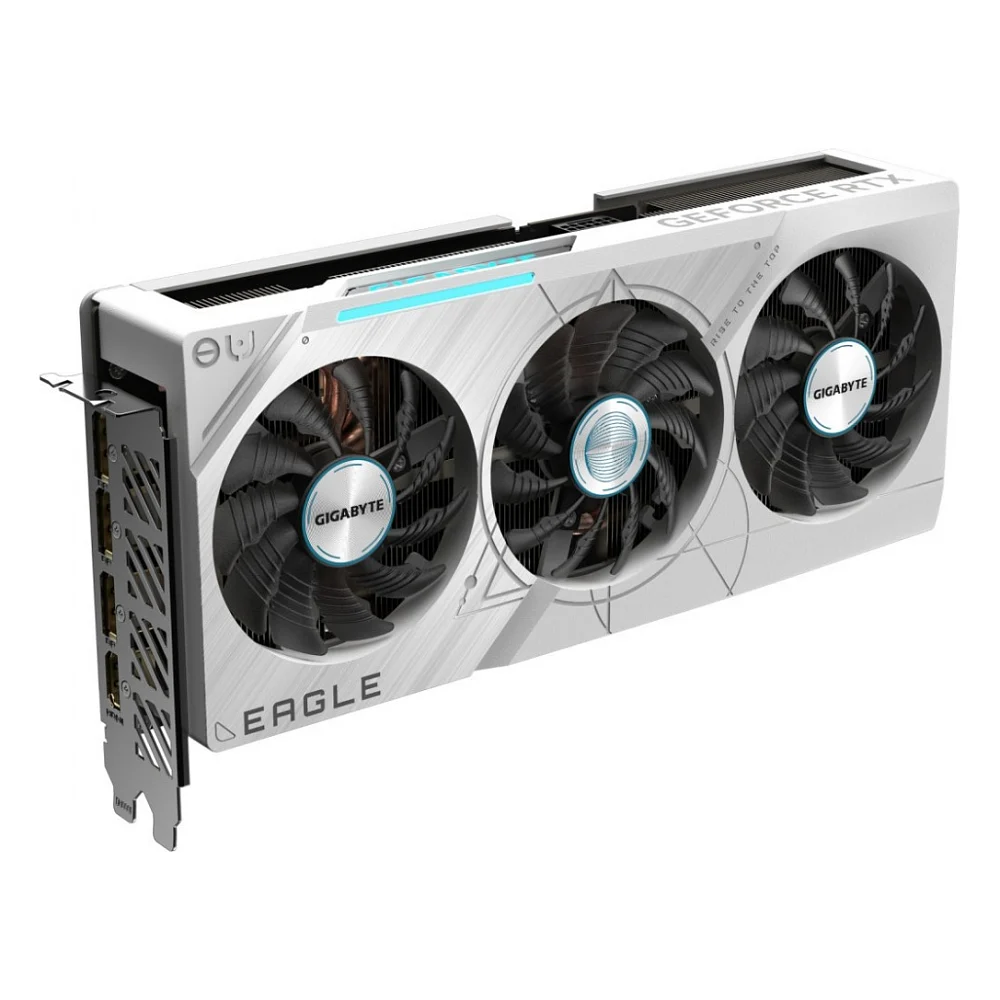 Відеокарта GIGABYTE GeForce RTX 4070 SUPER 12288Mb EAGLE OC ICE (GV-N407SEAGLEOC ICE-12GD)