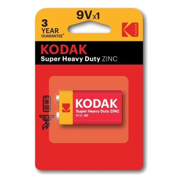 Батарейка Kodak 6F22 LongLife * 1 (30953437/B)