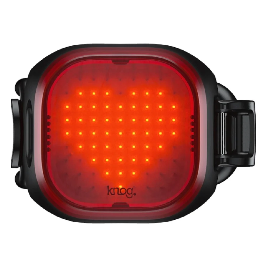 Задня велофара Knog Blinder Mini Love Rear 30 Lumens Black (12987)