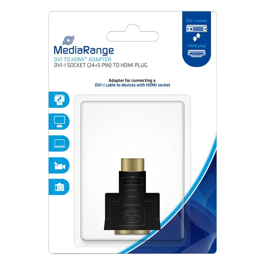 Перехідник HDMI to DVI MRCS171 Mediarange (MRCS171)