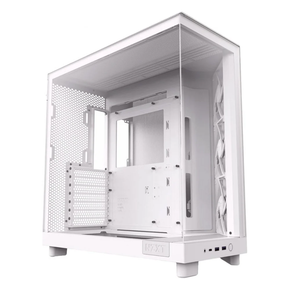 Корпус NZXT H6 Flow All white (CC-H61FW-01)