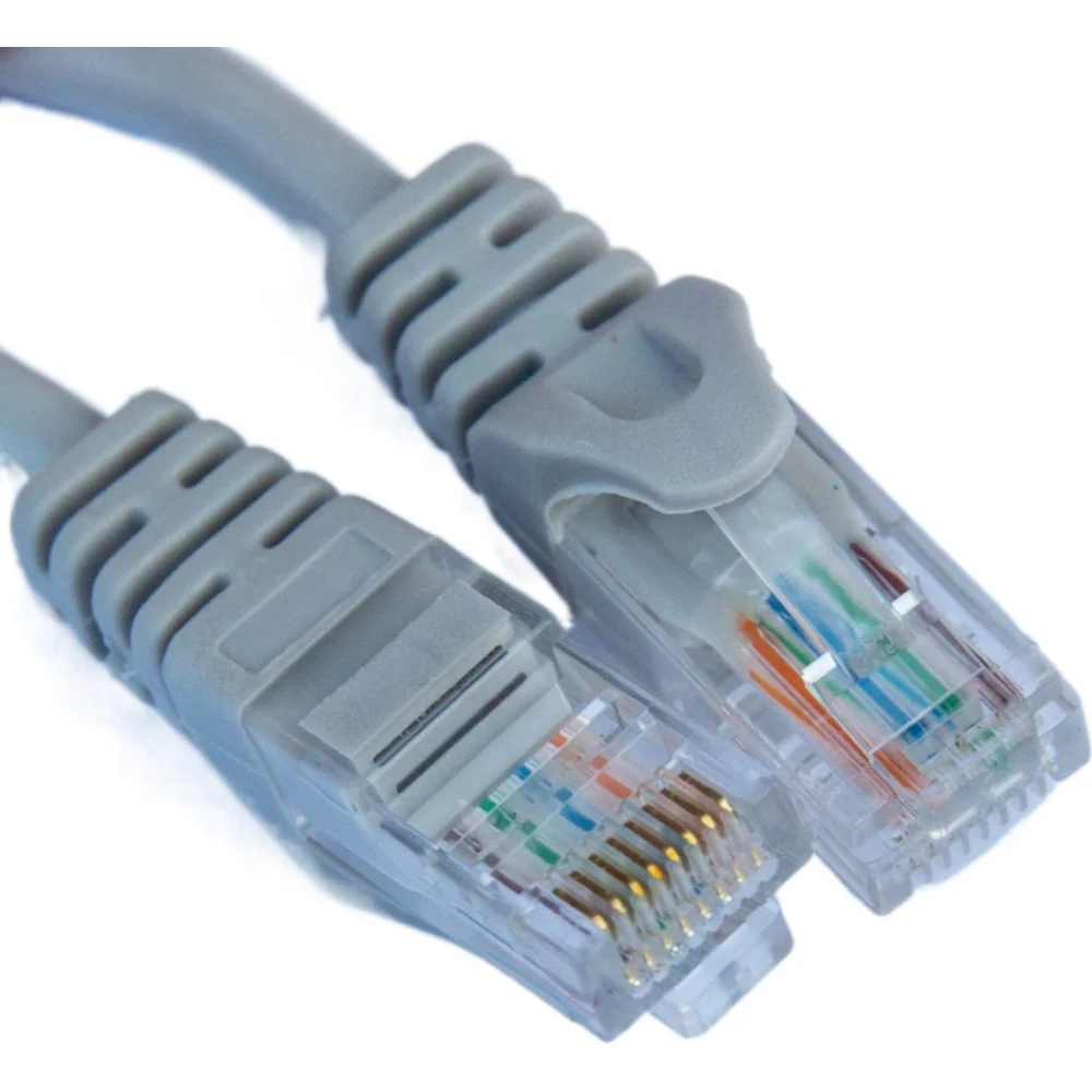 Патч-корд 3м UTP cat.5e, CCA, grey Gear Nutra (GPC-UTPCCARJ45-3G)