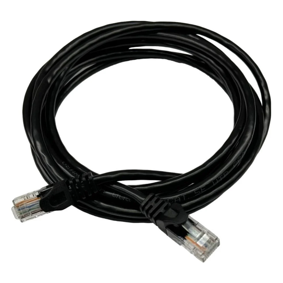 Патч-корд 2м UTP cat.5e, CU, 24AWG, black Gear Nutra (GPC-UTPCURJ45-2B) — фото 2
