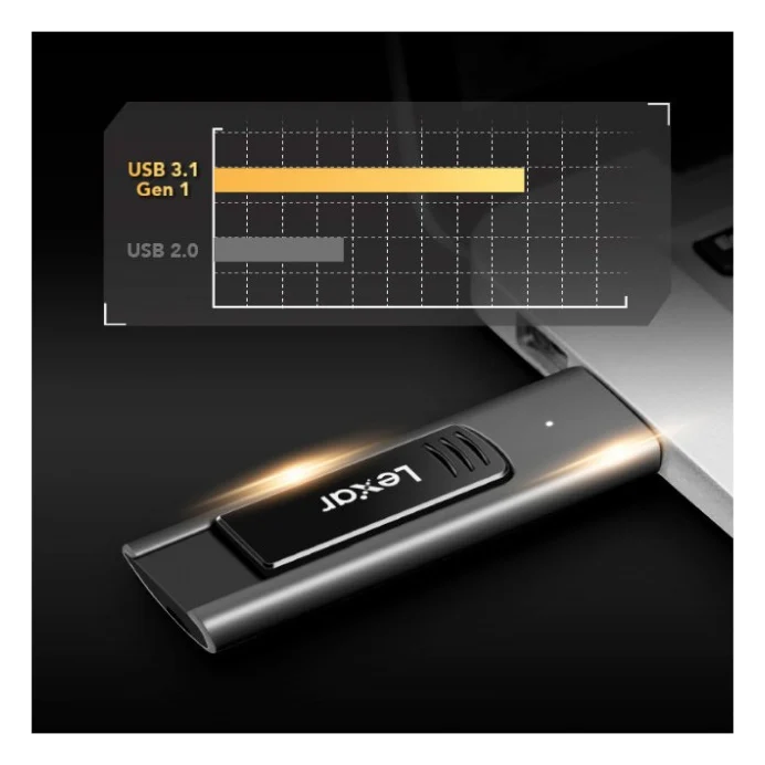 USB флеш накопичувач Lexar 64GB JumpDrive M900 USB 3.1 (LJDM900064G-BNQNG) — фото 9