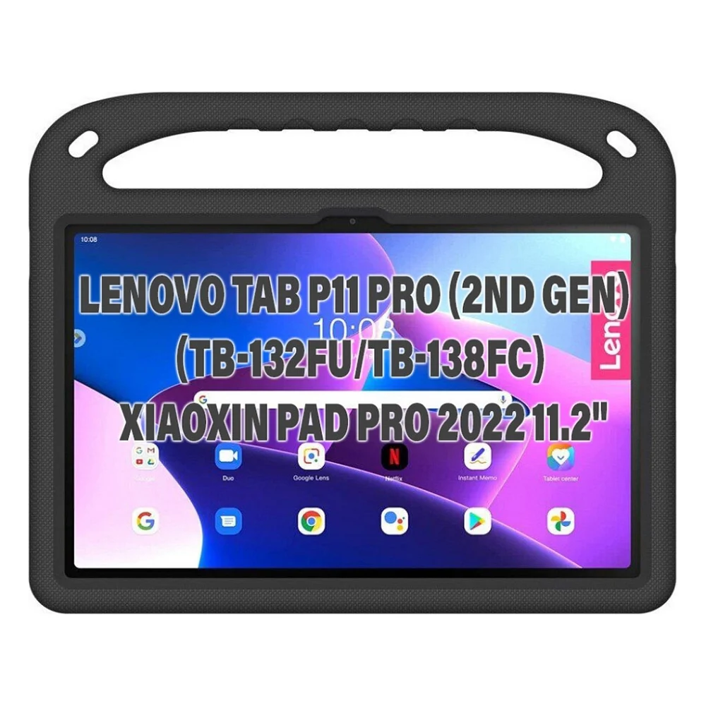 Чохол до планшета BeCover Protected Cover Lenovo Tab P11 Pro (2nd Gen) (TB-132FU/TB-138FC)/Xiaoxin Pad Pro 2022 11.2" Blac (710787)