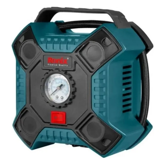 Автомобільний компресор Ronix 12В, 160 PSI, 11 бар, 1100 кПа (RH-4263)