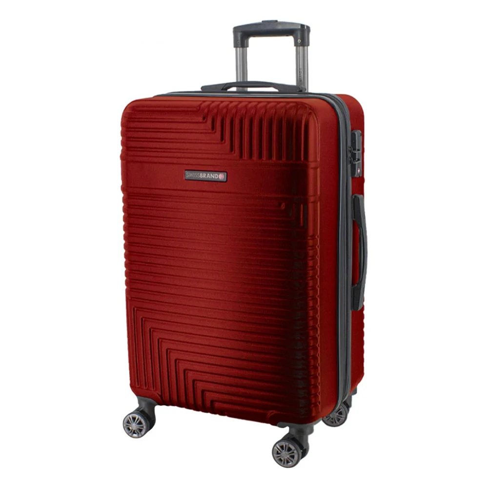Валіза Swissbrand Brunei S Dark Red (SWB_LHBRU744S)