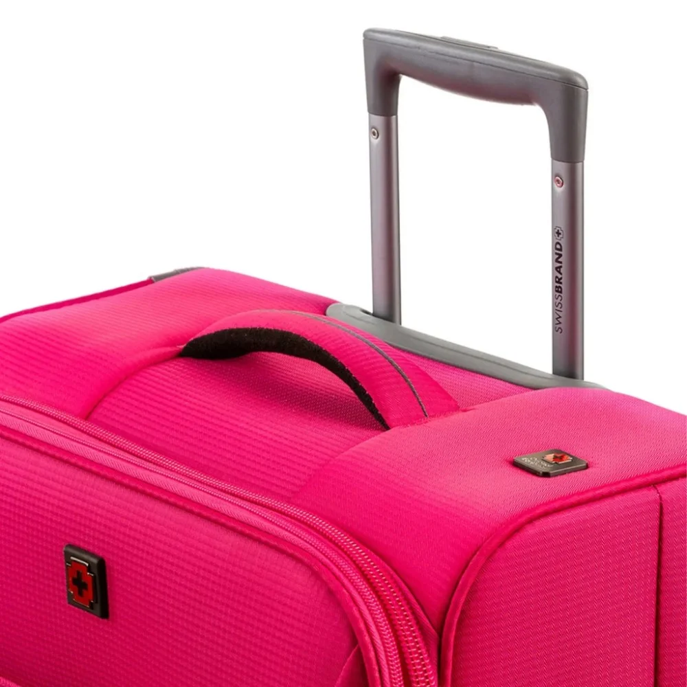 Валіза Swissbrand Silkeborg L Fuchsia/Light Grey (SWB_LLSIL941L) — фото 4