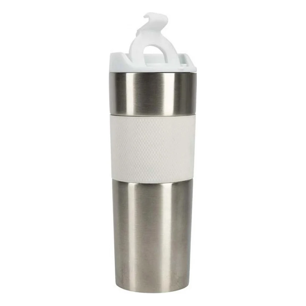 Термокружка Bergner Coffee & tea lovers 460 мл White (BG-37789-WH)