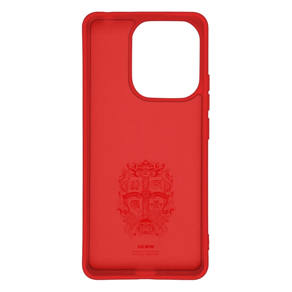 Чохол до мобільного телефона Armorstandart ICON Case Xiaomi Redmi Note 13 4G Red (ARM73350) — фото 2
