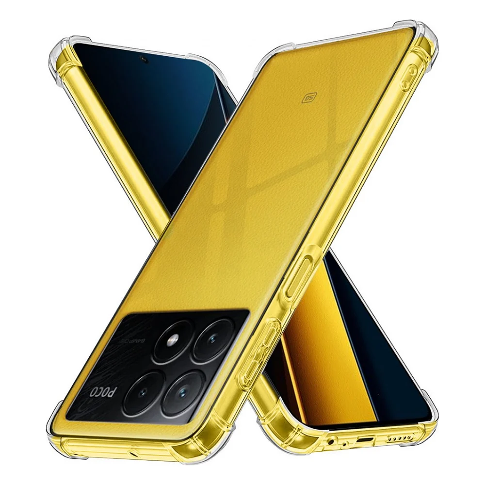 Чохол до мобільного телефона BeCover Anti-Shock Poco X6 Clear (710614)