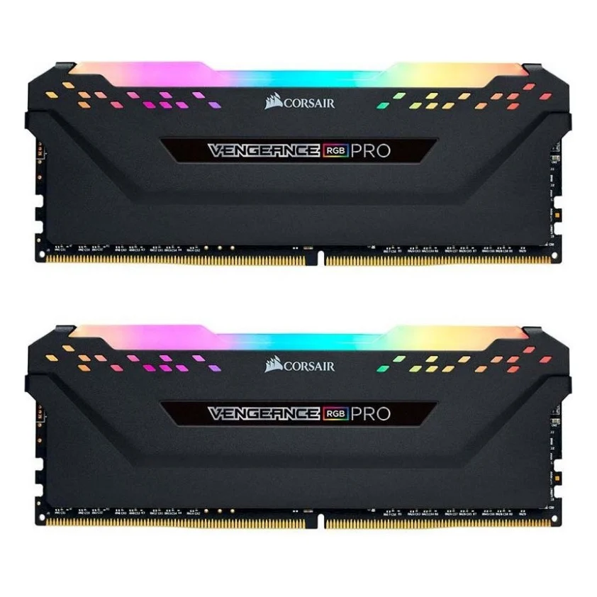 Модуль пам'яті для комп'ютера DDR4 64GB (2x32GB) 3600 MHz Vengeance RGB Pro Corsair (CMW64GX4M2D3600C18)