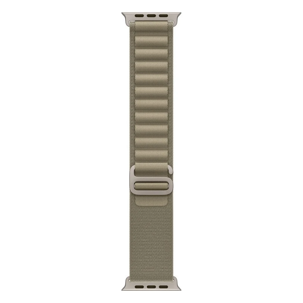Ремінець до смарт-годинника Apple 49mm Olive Alpine Loop - Medium (MT5U3ZM/A)