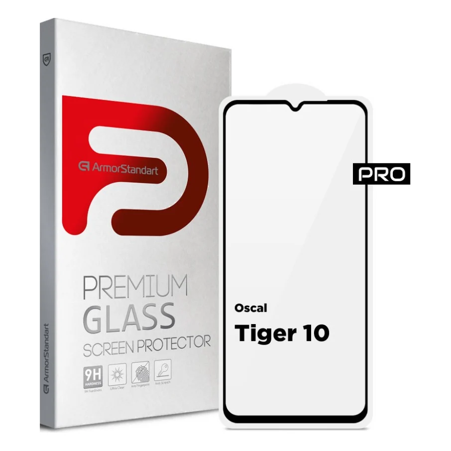 Скло захисне Armorstandart Pro Oscal Tiger 10 Black (ARM75105)