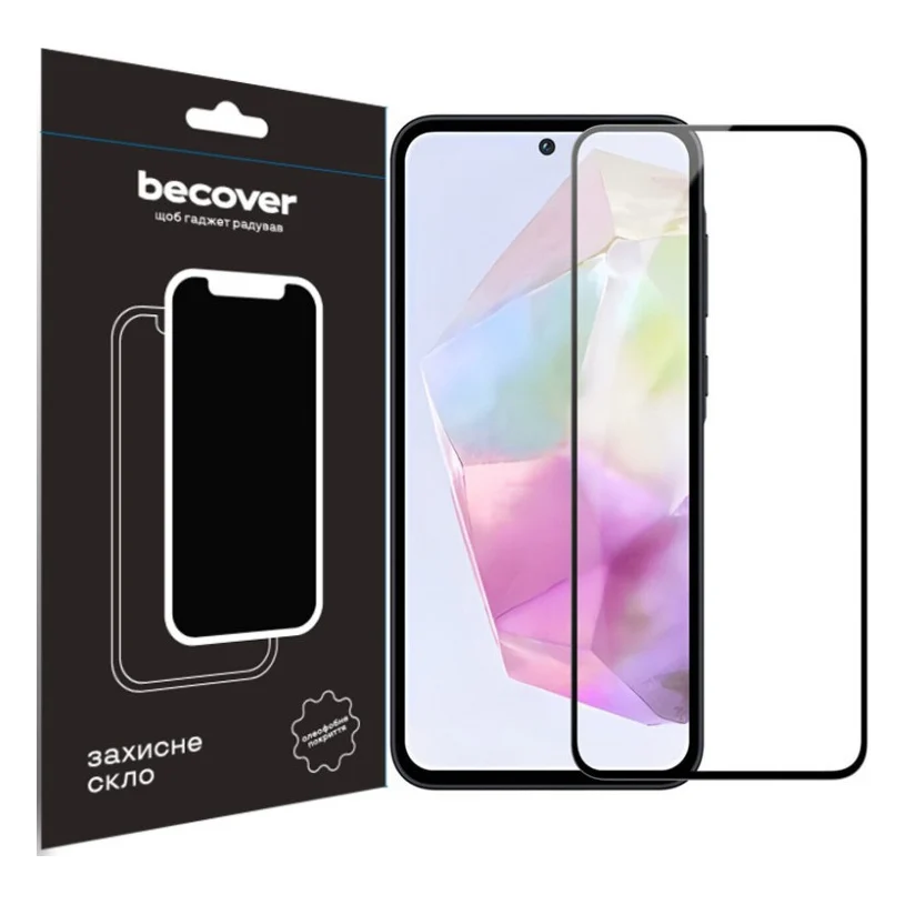Скло захисне BeCover Samsung Galaxy A35 5G SM-A356 Black (711071)