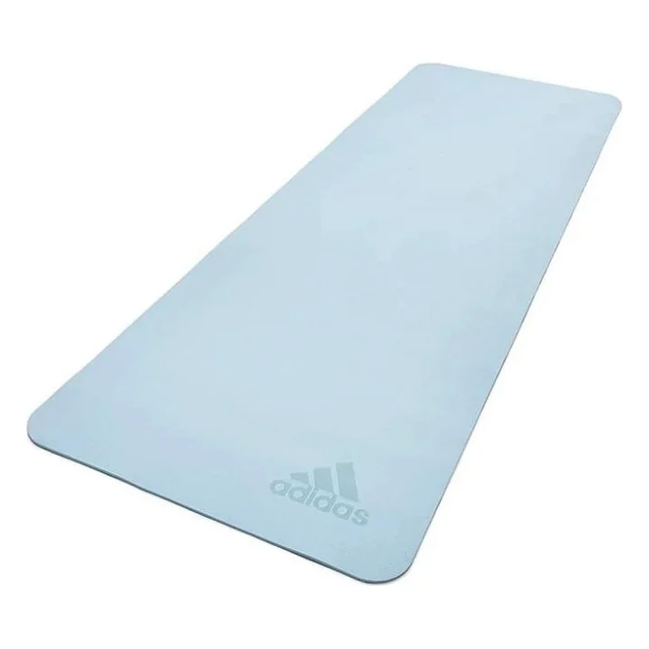 Килимок для йоги Adidas Premium Yoga Mat Уні 176 х 61 х 0,5 см Світло-блакитний (ADYG-10300BL) — фото 2
