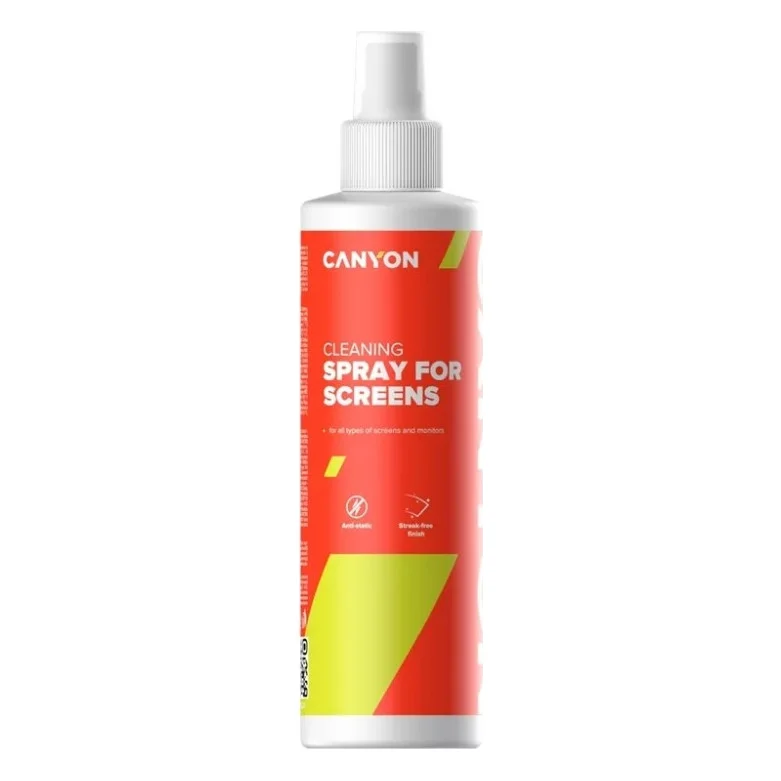 Спрей для очищення Canyon Screen Сleaning Spray, 250ml, Blister (CNE-CCL21-H)