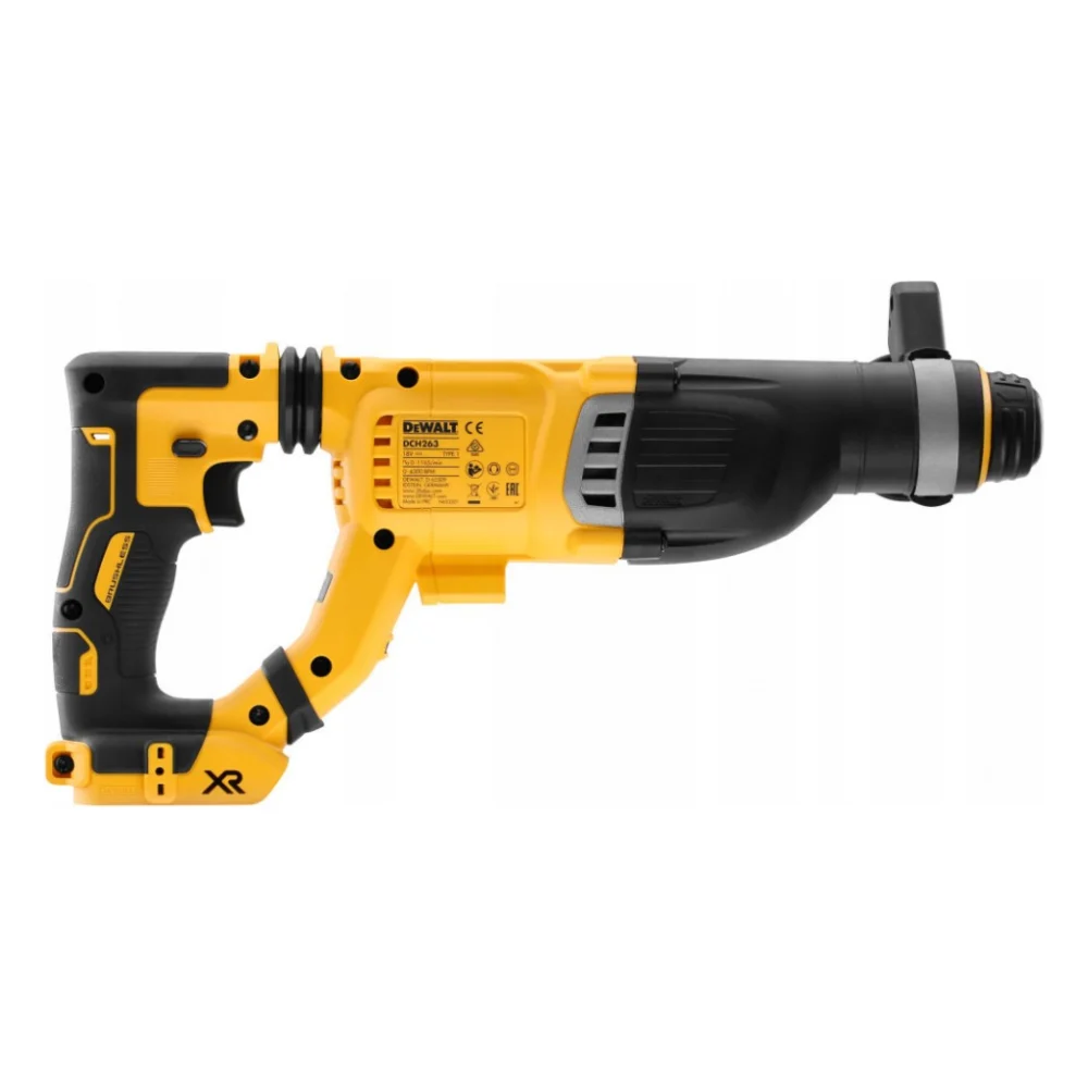 Перфоратор DeWALT SDS-Plus, 18 В, 3 Дж, 3 режими, кейс (без АКБ та ЗУ) (DCH263NK) — фото 4
